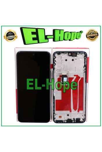 MARCO DE PANTALLA + TOUCH PARI SERVICIO ORIGINAL HONOR X8 4G TFY-LX1 L026 CRISTAL AZUL