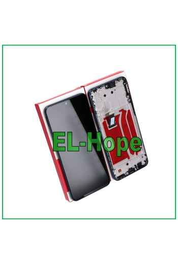 MARCO DE PANTALLA + TOUCH PARI SERVICIO ORIGINAL HONOR X8 4G TFY-LX1 L026 CRISTAL AZUL