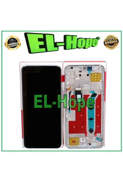 MARCO DE PANTALLA TÁCTIL IGUAL SERVICIO ORIGINAL HONOR X8 4G TFY-LX1 L026 CRISTAL PLATA