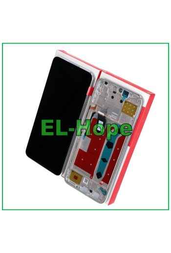 MARCO DE PANTALLA TÁCTIL IGUAL SERVICIO ORIGINAL HONOR X8 4G TFY-LX1 L026 CRISTAL PLATA