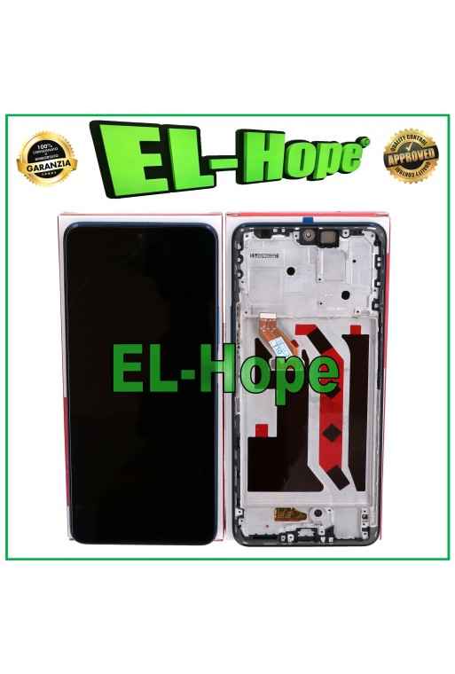 MARCO DE PANTALLA TÁCTIL IGUAL SERVICIO ORIGINAL HONOR MAGIC 4 LITE 4G 5G ANY-LX1 AZUL