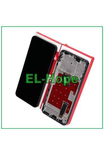 PANTALLA LCD ORIGINAL DE MARCO IGUAL SERVICIO HONOR X8A CRT-LX1 LX2 PANTALLA TÁCTIL NEGRA