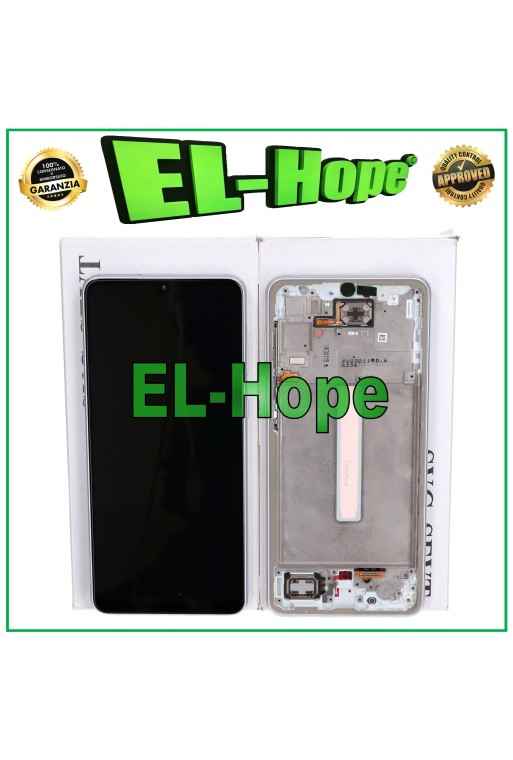 MARCO ORIGINAL PANTALLA LCD SAMSUNG GALAXY A33 5G 2022 SM-A336 BF TÁCTIL BLANCO