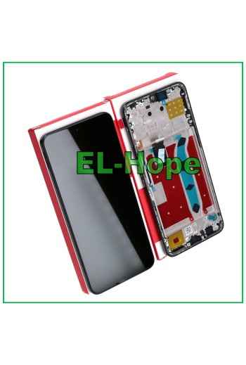 PANTALLA LCD TÁCTIL + MARCO ORIGINAL IGUAL SERVICIO HONOR X8 4G TFY-LX1 L026 NEGRO