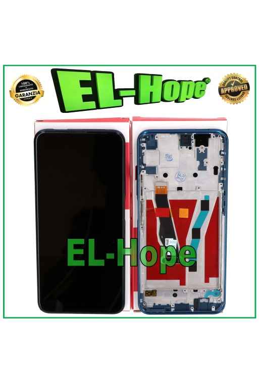 PANTALLA ORIGINAL DE MARCO IGUAL SERVICIO HUAWEI P SMART PRO STK-L21 PANTALLA TÁCTIL AZUL