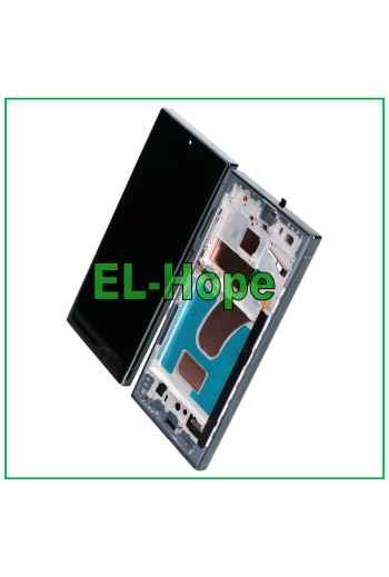 PANTALLA LCD TÁCTIL TFT + MARCO PARA SAMSUNG GALAXY S23 ULTRA SM-S918 VERDE VERDE