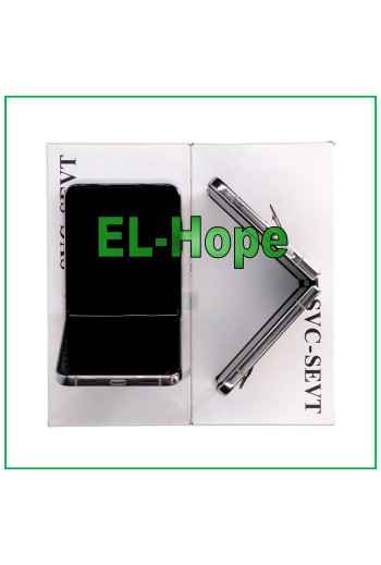 PANTALLA TÁCTIL LCD ORIGINAL SAMSUNG GALAXY Z FLIP 4 5G SM-F721B PLATA BLANCO 