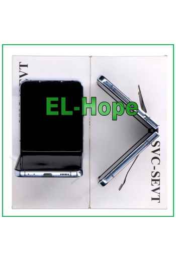 PANTALLA TÁCTIL LCD DE SERVICIO ORIGINAL SAMSUNG GALAXY Z FLIP 4 5G SM-F721B AZUL