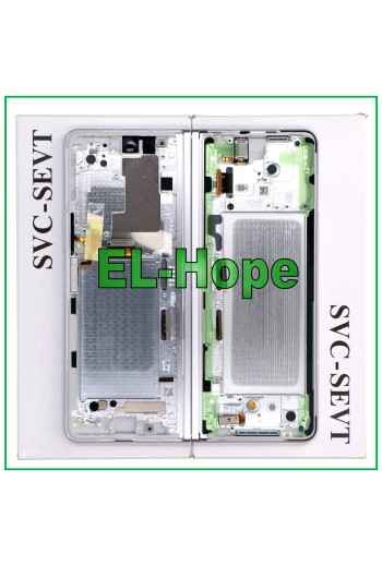 PANTALLA TÁCTIL LCD DE SERVICIO ORIGINAL SAMSUNG GALAXY Z FOLD 3 5G SM-F926B PLATA