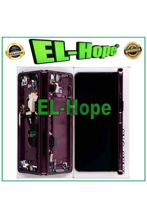 PANTALLA TÁCTIL LCD DE SERVICIO ORIGINAL SAMSUNG GALAXY Z FOLD 4 5G SM-F936B BORGOÑA