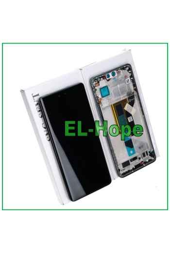 PANTALLA LCD DE SERVICIO ORIGINAL XIAOMI 13 LITE 2210129SG MARCO DE PANTALLA TÁCTIL NEGRO