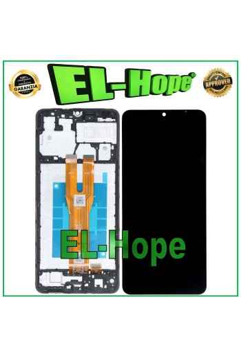 MARCO DE PANTALLA LCD PARA SAMSUNG GALAXY A06 SM-A065 PANTALLA TÁCTIL DE CRISTAL NEGRO