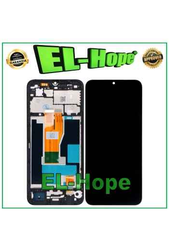 PANTALLA TÁCTIL LCD + MARCO PARA OPPO REALME C33 4G 2022 RMX3624 CRISTAL NEGRO