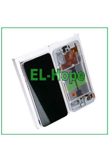 MARCO DE PANTALLA SERVICIO ORIGINAL SAMSUNG GALAXY A90 5G 2019 SM-A908 TÁCTIL BLANCO
