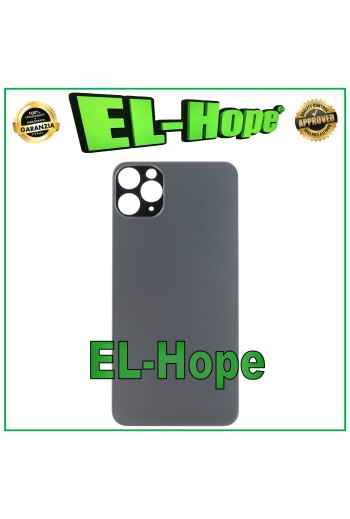CUBIERTA TRASERA DE BATERÍA DE CRISTAL PARA IPHONE 11 PRO MAX GRIS ESPACIAL