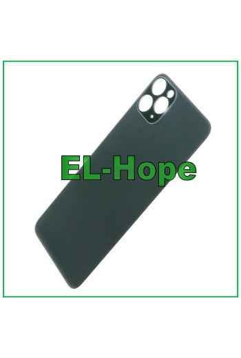 CUBIERTA TRASERA DE CRISTAL PARA BATERÍA DE IPHONE 11 PRO MAX VERDE MEDIANOCHE