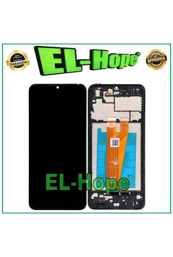 PANTALLA LCD + MARCO PARA SAMSUNG GALAXY A04 2022 SM-A045 PANTALLA TÁCTIL CRISTAL NEGRO