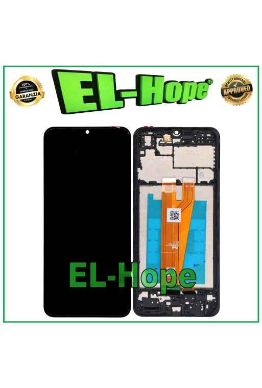 PANTALLA LCD + MARCO PARA SAMSUNG GALAXY A04 2022 SM-A045 PANTALLA TÁCTIL CRISTAL NEGRO