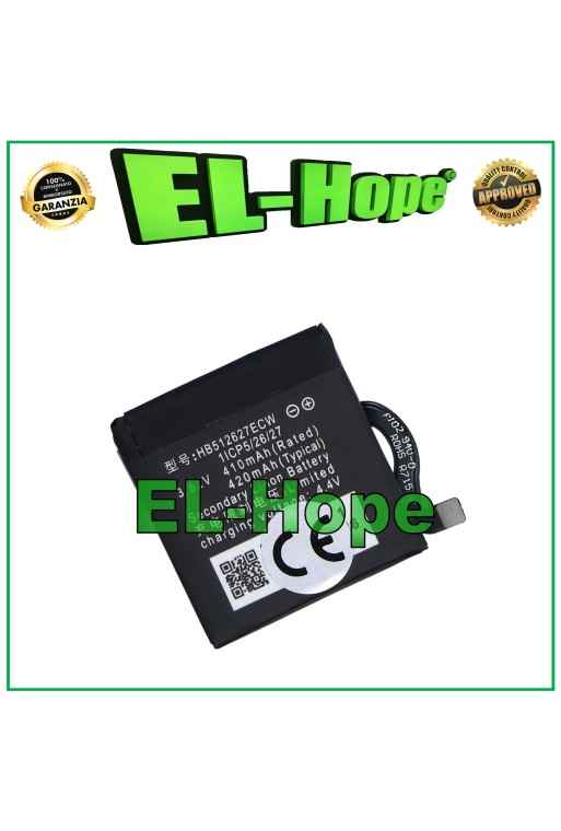 Batería HB512627ECW para Huawei Watch GT 46 mm / Watch 2 / Watch 2 Pro 420 mAh 