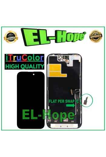 Pantalla LCD OLED suave iTruColor para Apple iPhone 14 Pro con pantalla tactil de cristal