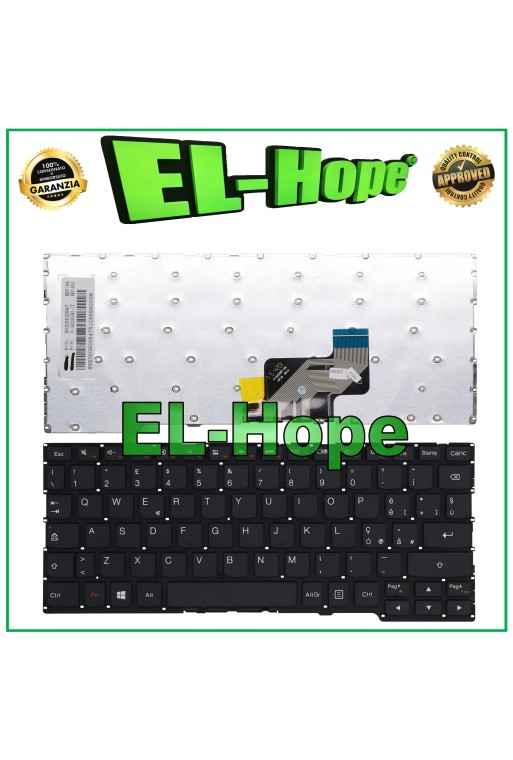TECLADO ITALIANO PARA PORTÁTIL LENOVO IDEAPA YOGA 3 11 300-11ibr 300-11iby NEGRO