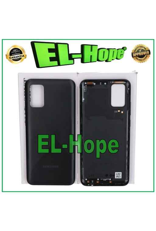 TAPA DE BATERÍA TRASERA ORIGINAL SAMSUNG GALAXY A02S SM-A025 TAPA NEGRA