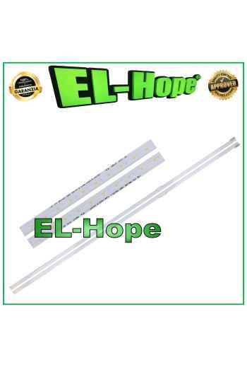 KIT DE 2 BARRAS DE TIRAS LED DE 54 PARA TV LG DE 55 LGE 17Y 55UJ65 1907 L/R ELED1240 ELED1241