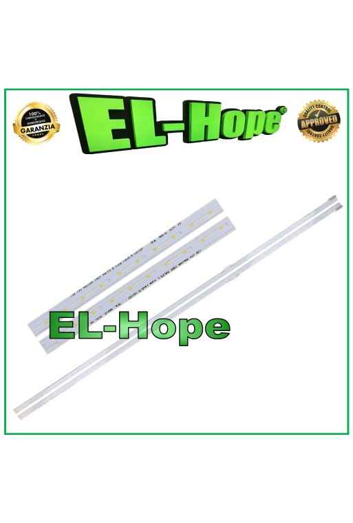 KIT DE 2 BARRAS DE TIRAS LED DE 54 PARA TV LG DE 55 LGE 17Y 55UJ65 1907 L/R ELED1240 ELED1241