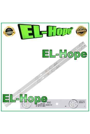 KIT DE 2 BARRAS DE 6 TIRAS LED PARA TV HAIER DE 32 JL.D32061330- 004AS-M 057GS-M LB407DZ 