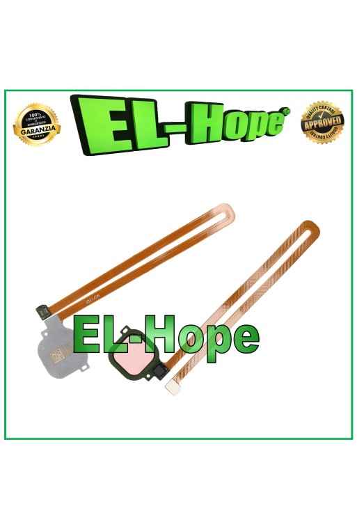 SENSOR DE HUELLAS PLANO PARA HUAWEI HONOR 6X BNL-L21 ORO ROSA