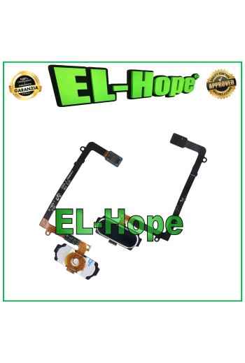 BOTÓN DE INICIO PARA SAMSUNG GALAXY S6 EDGE SM-G925 SENSOR DE HUELLAS DACTILARES NEGRO