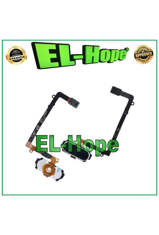 BOTÓN DE INICIO PARA SAMSUNG GALAXY S6 EDGE SM-G925 SENSOR DE HUELLAS DACTILARES NEGRO