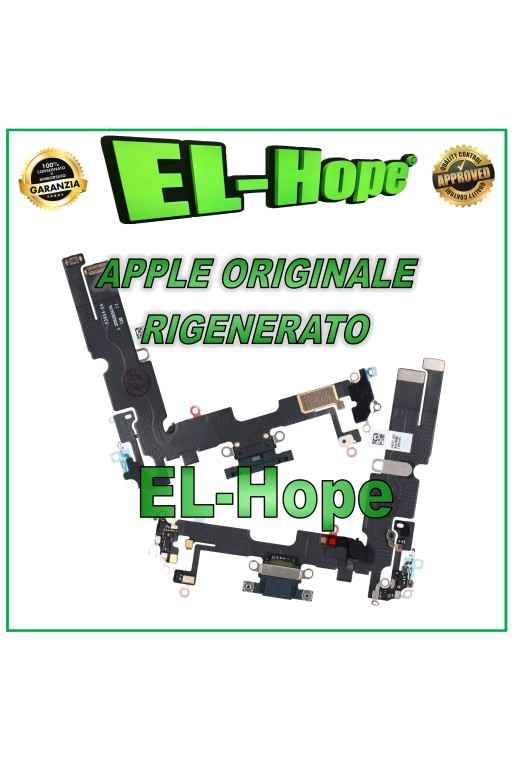 Conector de carga plano original Apple iPhone 14 Plus Midnight Reacondicionado