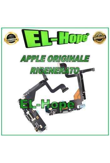 Conector de carga original Apple iPhone 13 Pro reacondicionado plano plateado