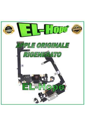 Conector de carga plano original Apple iPhone 11 Pro blanco reacondicionado