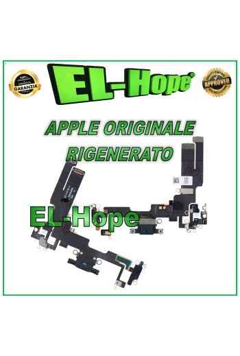 Conector de carga plano original Apple iPhone 14 negro reacondicionado