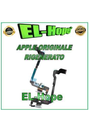Conector de carga plano original Apple iPhone XS blanco reacondicionado