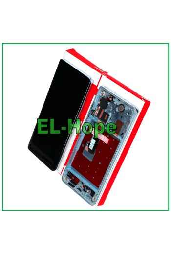 MARCO DE PANTALLA TÁCTIL PARI SERVICIO ORIGINAL PARA HUAWEI P30 PRO VOG-L09 L29 PLATA