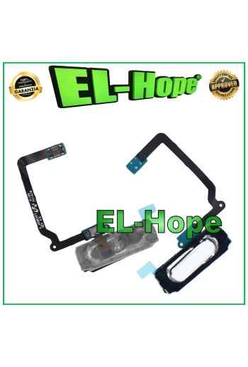 BOTÓN DE INICIO PARA SAMSUNG GALAXY S5 SM-G900 SENSOR DE HUELLAS DACTILARES BLANCO