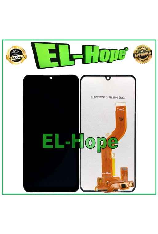 PANTALLA LCD PARA ZTE BLADE A33S L220 PANTALLA TÁCTIL DE VIDRIO MONTADA NEGRA