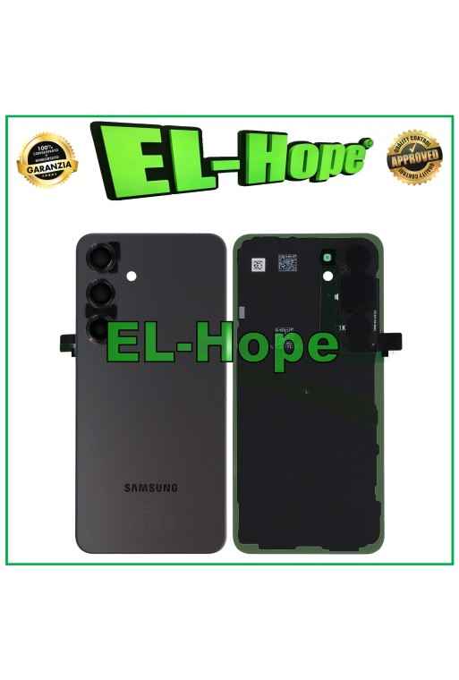 TAPA DE BATERÍA ORIGINAL SAMSUNG GALAXY S24 SM-S921 TRASERA NEGRA ONYX