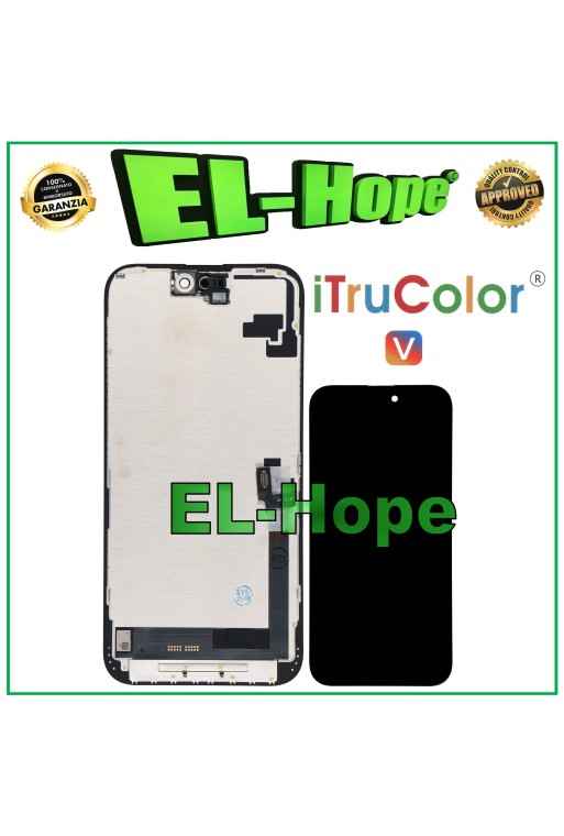 PANTALLA LCD iTruColor INCELL PARA APPLE IPHONE 16 PLUS PANTALLA TÁCTIL DE VIDRIO