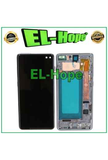 PANTALLA TFT LCD + MARCO PARA SAMSUNG GALAXY S10 PLUS SM-G975F PANTALLA TÁCTIL NEGRA