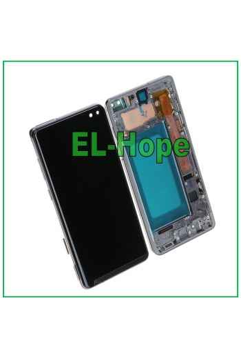 PANTALLA TFT LCD + MARCO PARA SAMSUNG GALAXY S10 PLUS SM-G975F PANTALLA TÁCTIL NEGRA