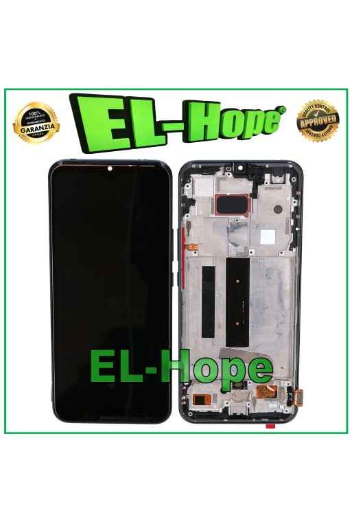 PANTALLA LCD CON MARCO OLED PARA XIAOMI MI 10 LITE M2002J9G M2002J9E PANTALLA TÁCTIL NEGRA