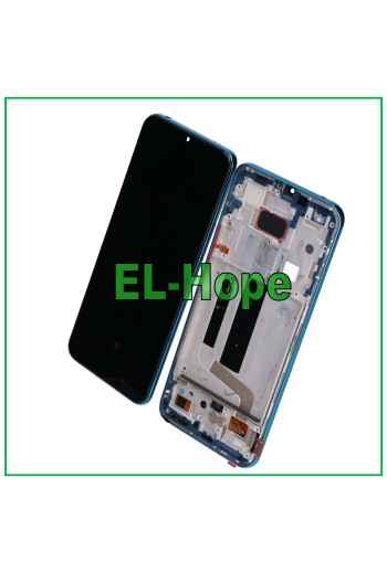 PANTALLA LCD CON MARCO OLED PARA XIAOMI MI 10 LITE M2002J9G M2002J9E PANTALLA TÁCTIL AZUL