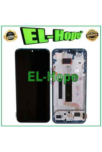 PANTALLA LCD CON MARCO TFT PARA XIAOMI MI 10 LITE M2002J9G M2002J9E PANTALLA TÁCTIL AZUL