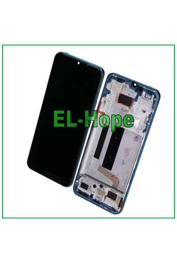 PANTALLA LCD CON MARCO TFT PARA XIAOMI MI 10 LITE M2002J9G M2002J9E PANTALLA TÁCTIL AZUL
