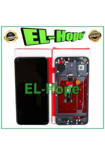 PANTALLA TÁCTIL MARCO PARI SERVICIO ORIGINAL HUAWEI NOVA 5T YAL-L21 L61 L71 NEGRO