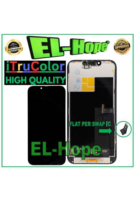 Pantalla LCD OLED rígida iTruColor para Apple iPhone 13 Pro con cristal tactil